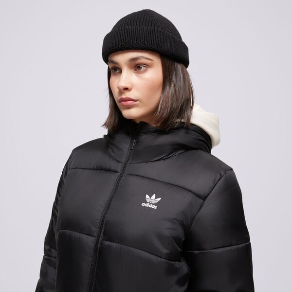 Sieviešu ziemas jaka ADIDAS MĒTELIS LONG PUFFER iw5858 krāsa melna