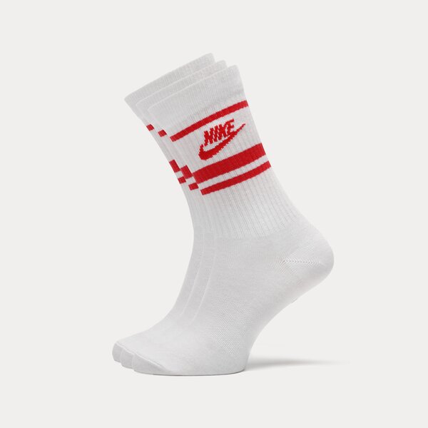 Sieviešu zeķes NIKE ESSENTIAL STRIPE SOCKS (3 PACKS)  dx5089-102 krāsa balta