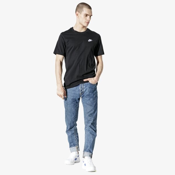 Vīriešu t krekli NIKE CORE T-SHIRT ar4997-013 krāsa melna