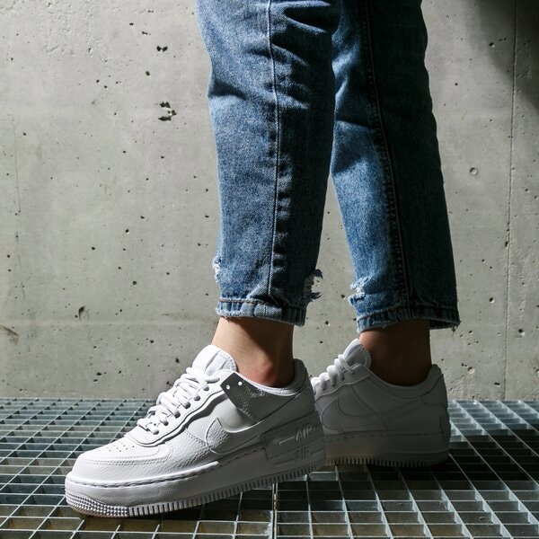 Sporta apavi sievietēm NIKE W AIR FORCE 1 SHADOW  ci0919-100 krāsa balta