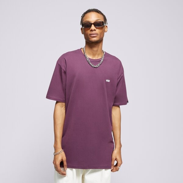 Vīriešu t krekli VANS T-SHIRT LEFT CHEST BLACKBERRY WINE vn0a3czechj1 krāsa violeta