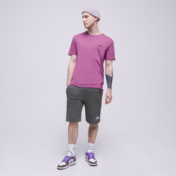 Vīriešu t krekli ALPHA INDUSTRIES T-KREKLS BASIC T SMALL LOGO 188505677 krāsa violeta