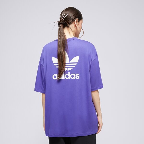 Krekli sievietēm ADIDAS T-KREKLS TREFOIL TEE ir8065 krāsa violeta