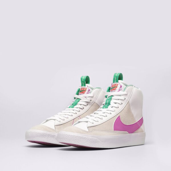 Sporta apavi bērniem NIKE BLAZER MID '77 SE D dq6084-101 krāsa balta