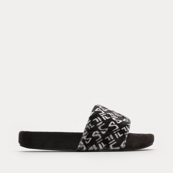 Sieviešu FILA DRIFTER FLUFF SLIDES  5sm01766021 krāsa melna