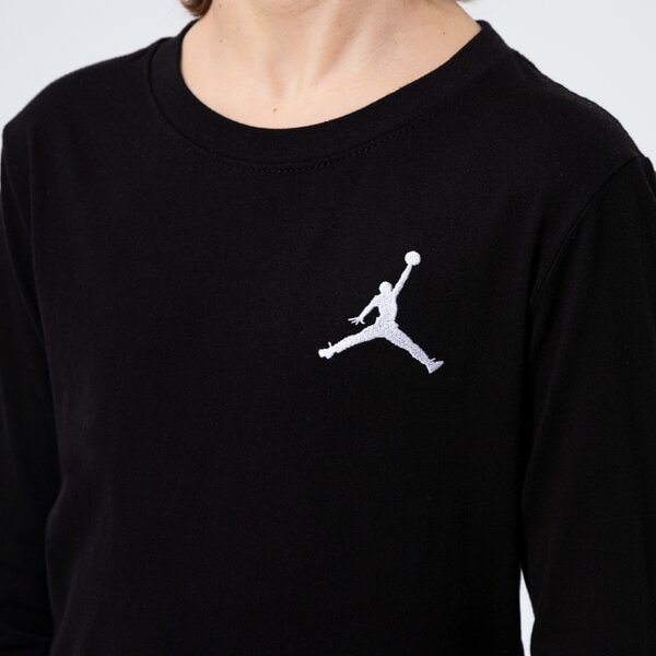 T krekli bērniem JORDAN T-SHIRT JUMPMAN AIR EMROIDERY BOY 95a903-023 krāsa melna