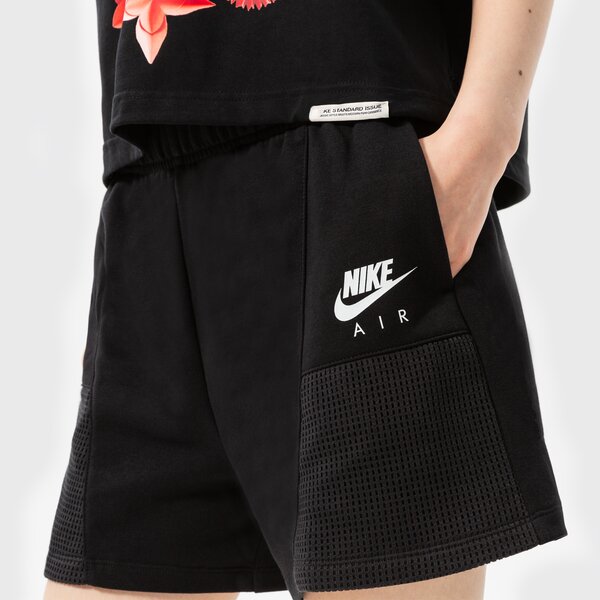 Sieviešu šorti NIKE ŠORTI W NSW AIR FLC SHORT dm6470-010 krāsa melna