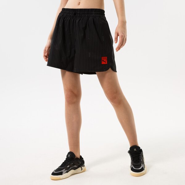 Sieviešu šorti PUMA ŠORTI PUMA X VOGUE SHORTS WV 534693-01 krāsa melna