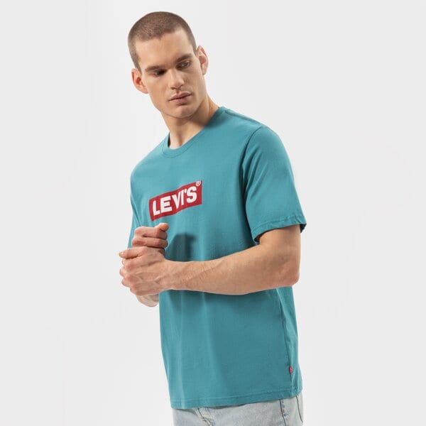 Vīriešu t krekli LEVI'S T-SHIRT SS RELAXED FIT TEE 16143-0531 krāsa zila