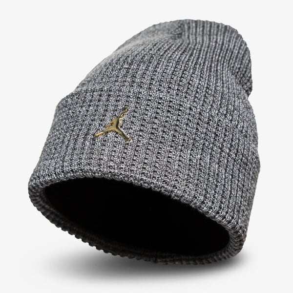 Sieviešu ziemas cepure JORDAN CEPURE ZIEMAS JORDAN BEANIE UTILITY METAL dm8272-091 krāsa pelēka