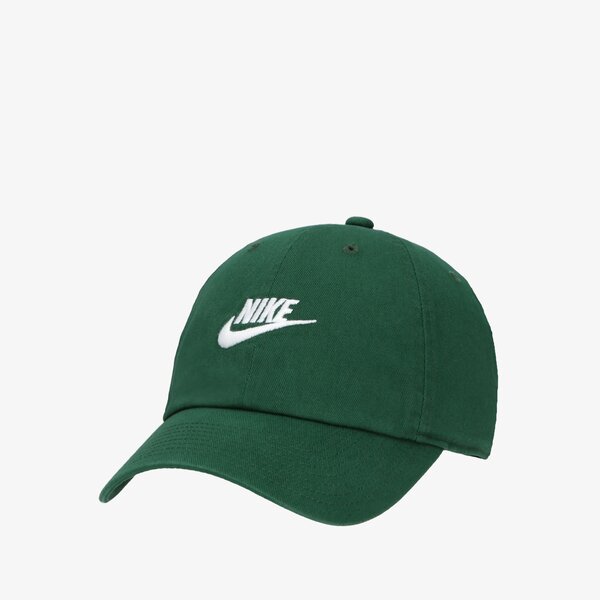 Sieviešu cepure ar nagu NIKE CEPURE U NSW H86 FUTURA WASH CAP 913011-341 krāsa zaļa