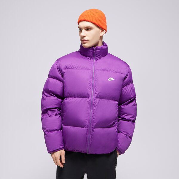 Ziemas jaka vīriešiem NIKE JAKA M NK CLUB PUFFER fb7368-507 krāsa violeta