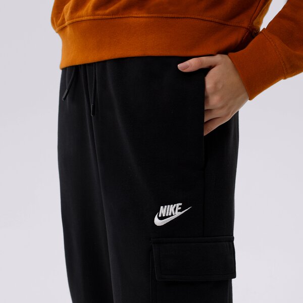 Sieviešu bikses NIKE BIKSES W NSW ESSNTL FLC MR CRGO PNT dd8713-010 krāsa melna