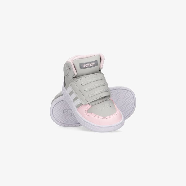 Sporta apavi bērniem ADIDAS HOOPS MID 2.0 I gz7779 krāsa pelēka