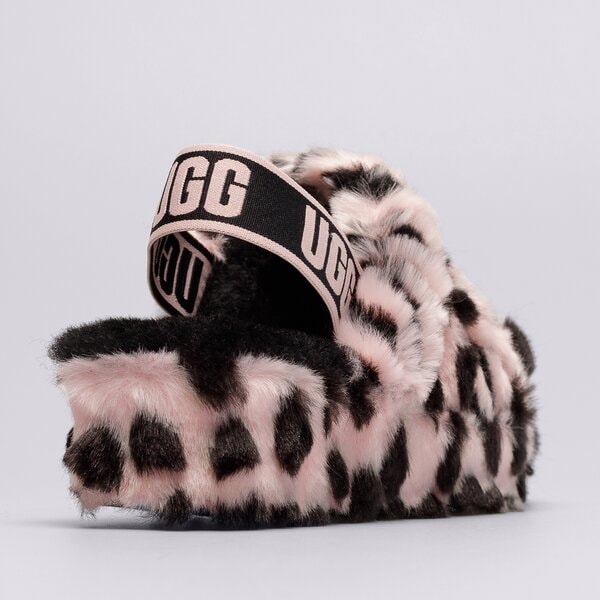 Sieviešu UGG FLUFF YEAH ANIMALI 1127073-pink scallop krāsa rozā