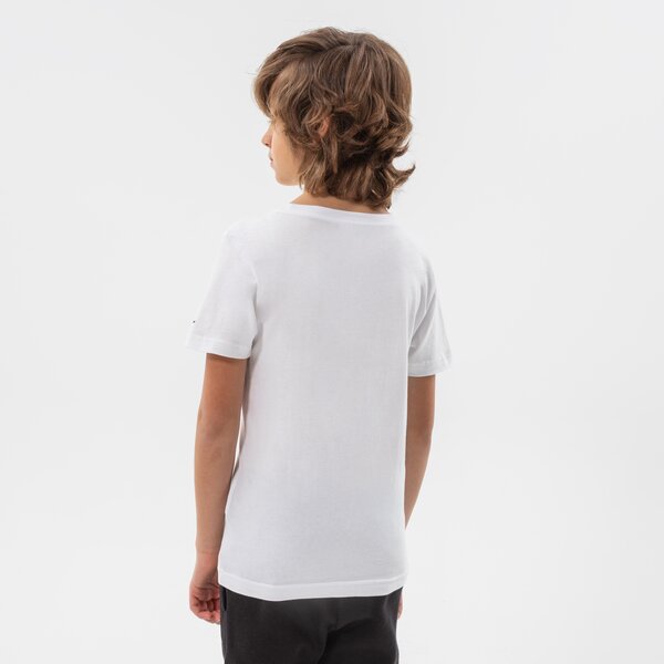 T krekli bērniem JORDAN T-SHIRT HOOP STYLE T-SHIRT JUNIOR BOY 95b231-001 krāsa balta