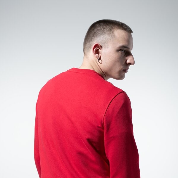 Vīriešu džemperis CHAMPION DŽEMPERIS BASIC CREWNECK 215493rs001 krāsa sarkana