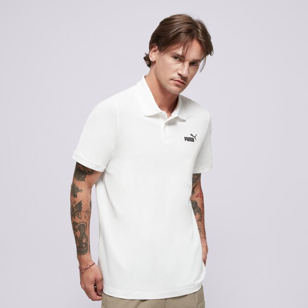 Vīriešu t krekli PUMA POLO ESS NO. 1 LOGO PIQUE 68255202 krāsa balta