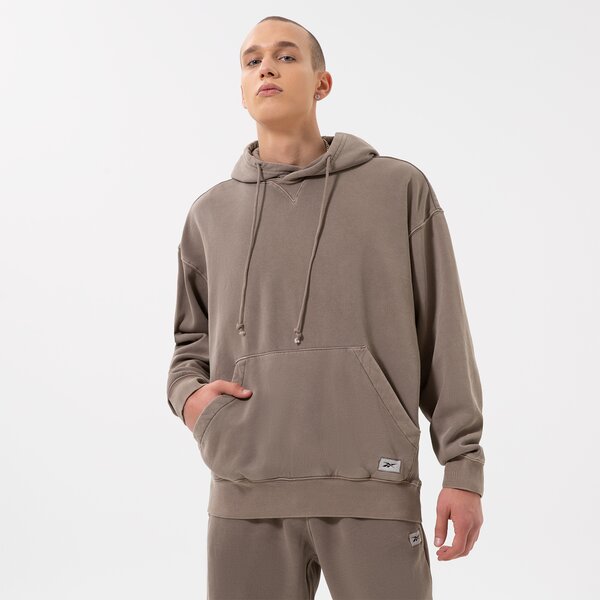 Vīriešu džemperis REEBOK  DŽEMPERIS AR KAPUCI    CLASSIC NATURAL DYE HOODIE hm5361 krāsa brūna
