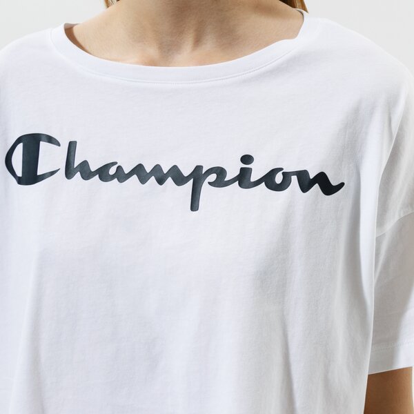 Krekli sievietēm CHAMPION T-SHIRT CREWNECK T-SHIRT 113970ww001 krāsa balta