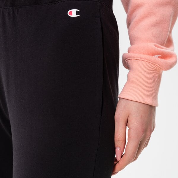 Sieviešu bikses CHAMPION BIKSES SLIM PANTS 114876kk001 krāsa melna