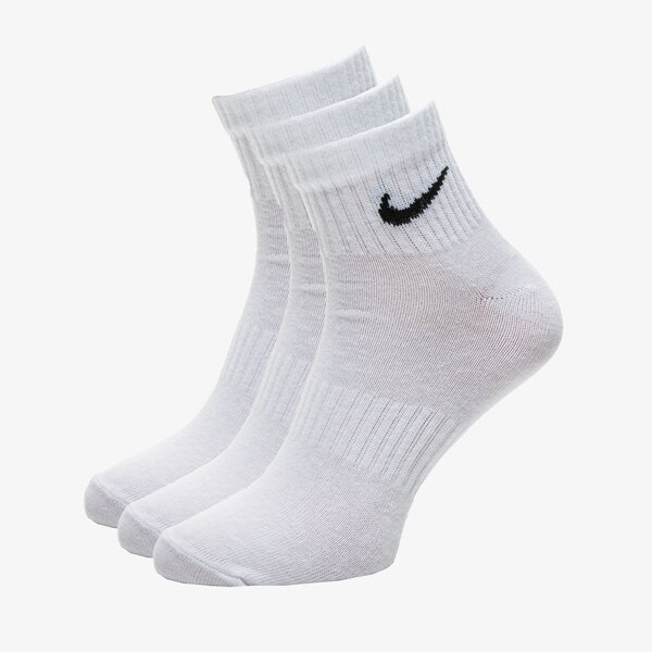 Sieviešu zeķes NIKE ZEĶES U NK EVERYDAY LTWT ANKLE 3PR sx7677-100 krāsa balta