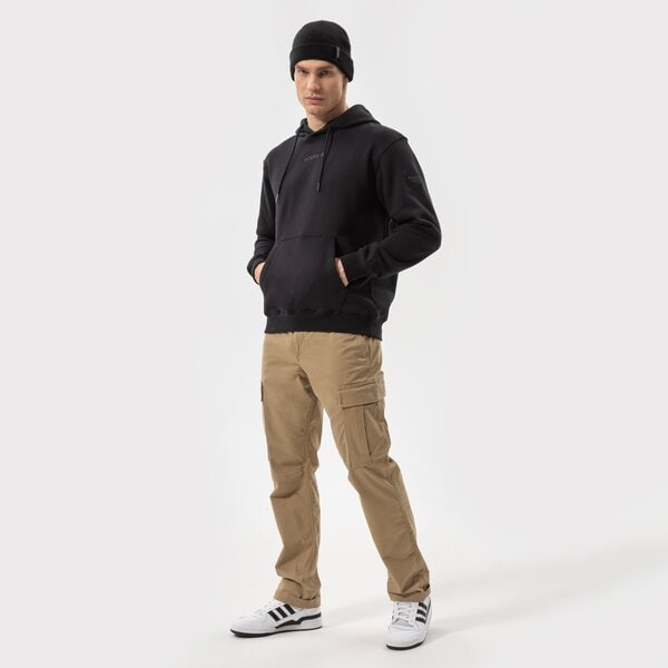 Vīriešu džemperis ADIDAS  DŽEMPERIS AR KAPUCI  TREFOIL LINEAR LABEL HOODIE hm2655 krāsa melna