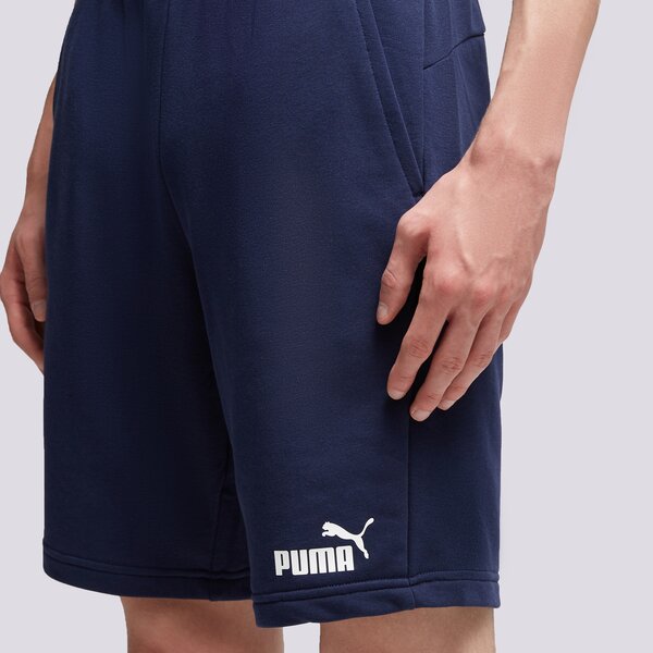 Vīriešu šorti PUMA ŠORTI ESS SHORTS 10" 58670906 krāsa tumši zila