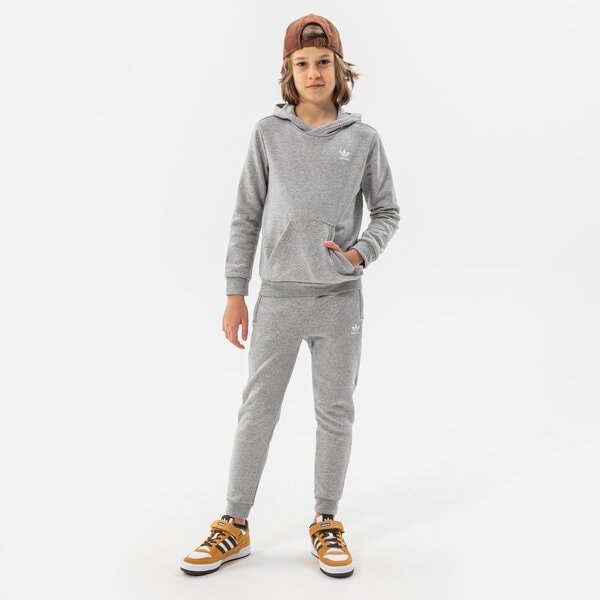 Džemperi bērniem ADIDAS  DŽEMPERIS AR KAPUCI  HOODIE BOY h32353 krāsa pelēka