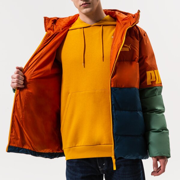 Ziemas jaka vīriešiem PUMA JAKA ZIEMAS PUMA POWER HOODED DOWN PUFFER 849335 64 krāsa tumši zila