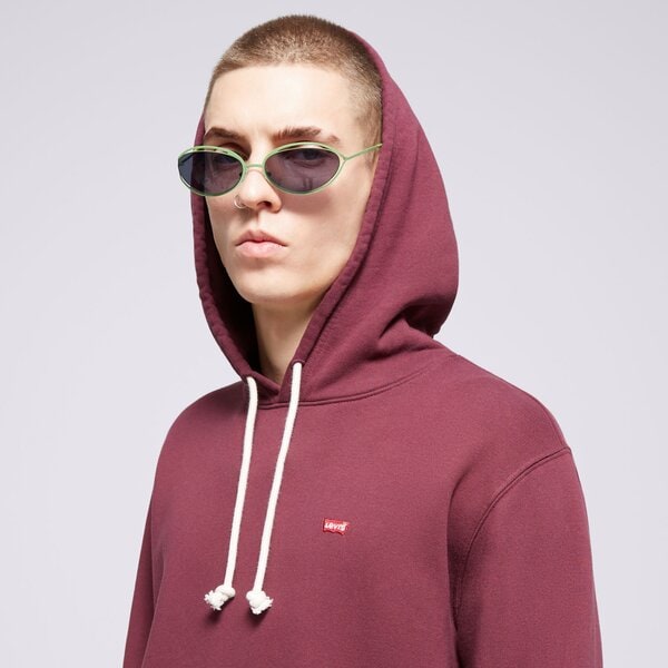 Vīriešu džemperis LEVI'S  DŽEMPERIS AR KAPUCI  THE ORIGINAL HM HOODIE REDS 34581-0044 krāsa bordo