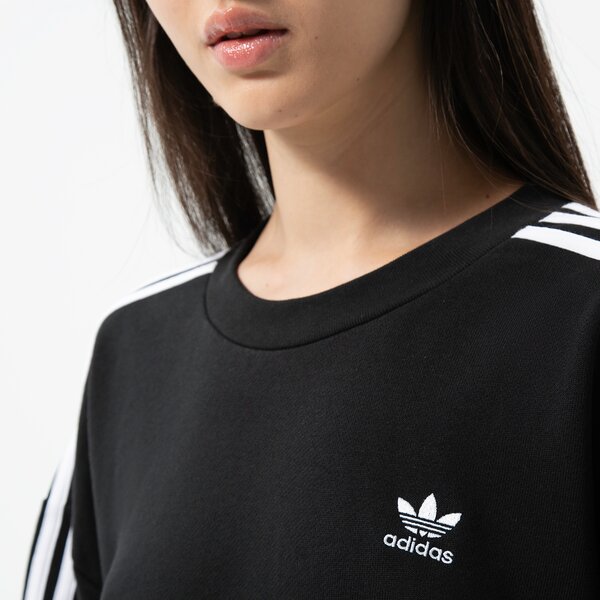 Sieviešu ADIDAS KLEITA SWEATER SPORTA KOSTIMSS hm4688 krāsa melna