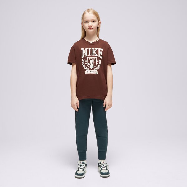 T krekli bērniem NIKE T-SHIRT G NSW TREND BF TEE GIRL fz4724-227 krāsa brūna