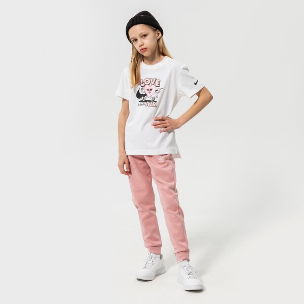 T krekli bērniem NIKE T-SHIRT G NSW TEE DPTL VALENTINE GIRL do1327-100 krāsa balta