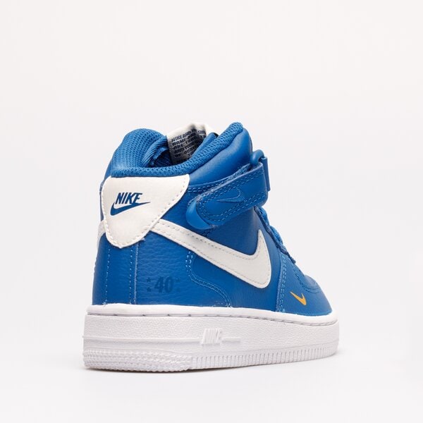 Sporta apavi bērniem NIKE AIR FORCE 1 MID SE  fj2895-400 krāsa zila