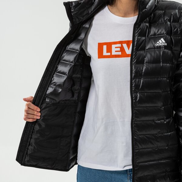 Sieviešu ziemas jaka ADIDAS JAKA W VARILITE J bq1982 krāsa melna