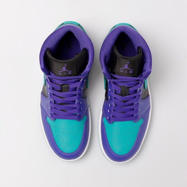 Sporta apavi sievietēm WMNS AIR JORDAN 1 MID  bq6472-502 krāsa zaļa