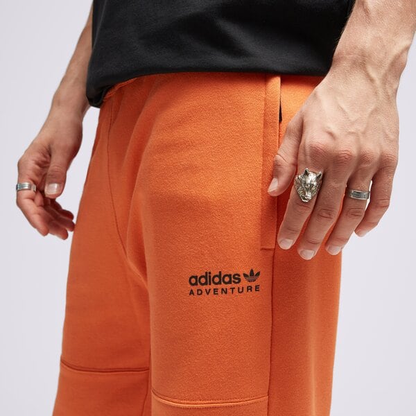 Vīriešu bikses ADIDAS BIKSES ADV SWEATPANT ic2355 krāsa brūna