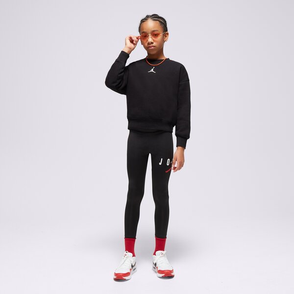 Bērnu bikses JORDAN LEGGINGS JUMPMAN SUSTAINABLE LEGGING GIRL 45b913-023 krāsa melna