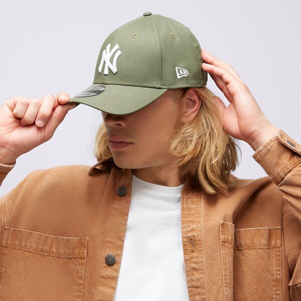 Vīriešu cepure ar nagu NEW ERA CEPURE LEAGUE ESSENTIAL 9FORTY NYY KHAKI NEW YORK YA 80636010 krāsa haki