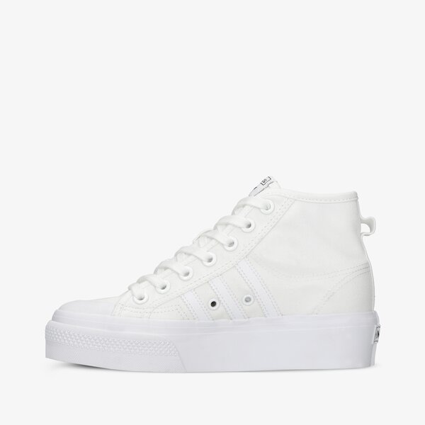 Sporta apavi sievietēm ADIDAS NIZZA PLATFORM MID W fy2782 krāsa balta