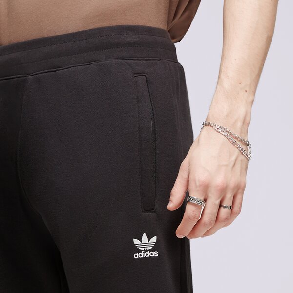 Vīriešu bikses ADIDAS BIKSES ESSENTIALS PANT ir7798 krāsa melna