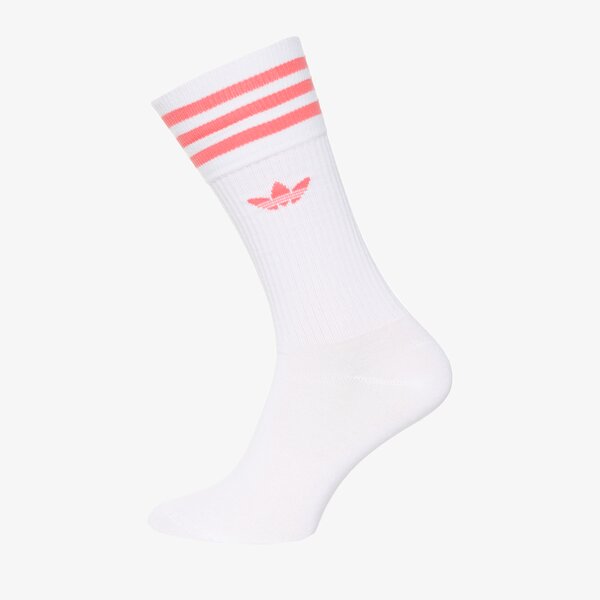 Sieviešu zeķes ADIDAS ZEĶES SOLID CREW SOCK hc9562 krāsa balta