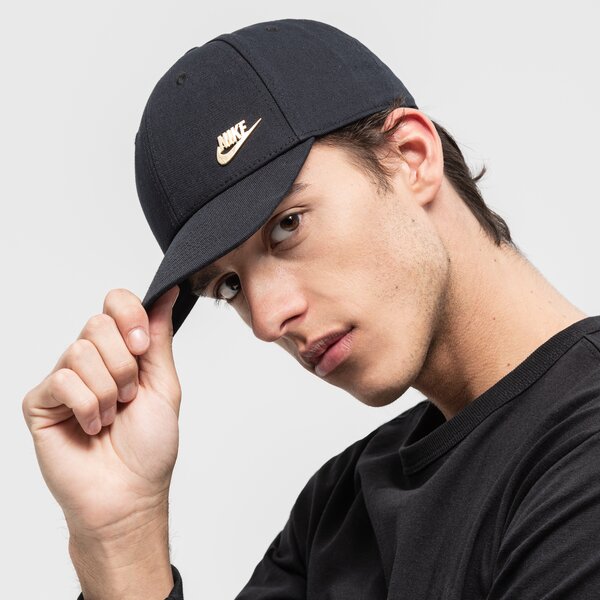 Sieviešu cepure ar nagu NIKE CEPURE U NSW L91 METAL FUTURA CAP dc3988-010 krāsa melna