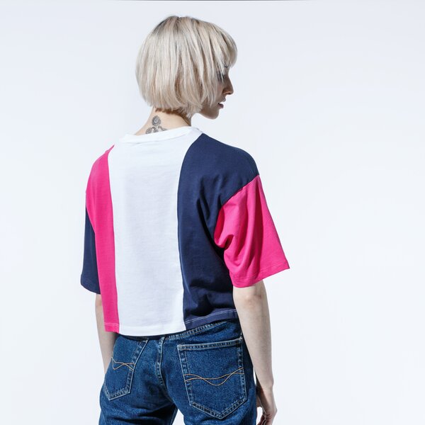 Krekli sievietēm FILA T-SHIRT BAI CROPPED TEE 687492a222 krāsa tumši zila