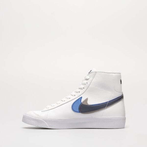 Sporta apavi bērniem NIKE BLAZER MID NN GS fd0690-100 krāsa balta