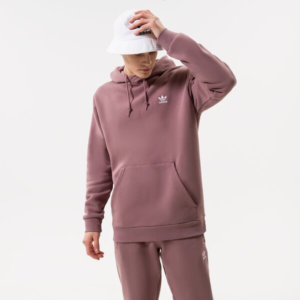 Vīriešu džemperis ADIDAS  DŽEMPERIS AR KAPUCI  ESSENTIAL HOODY hk0100 krāsa brūna