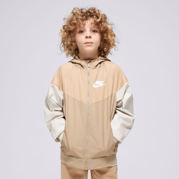 Virsjakas bērniem NIKE JAKA SPORTSWEAR WINDRUNNER BOY 850443-248 krāsa bēša