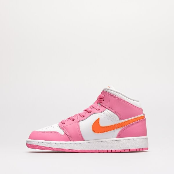 Sporta apavi bērniem AIR JORDAN 1 MID (GS) dx3240-681 krāsa balta