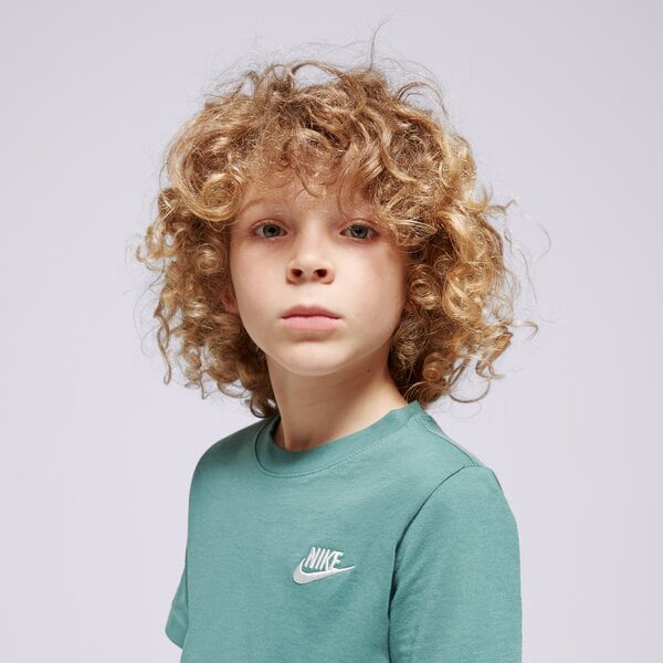 T krekli bērniem NIKE T-KREKLS SPORTSWEAR BOY ar5254-361 krāsa zaļa